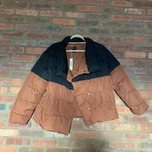 Never worn puffer coat!